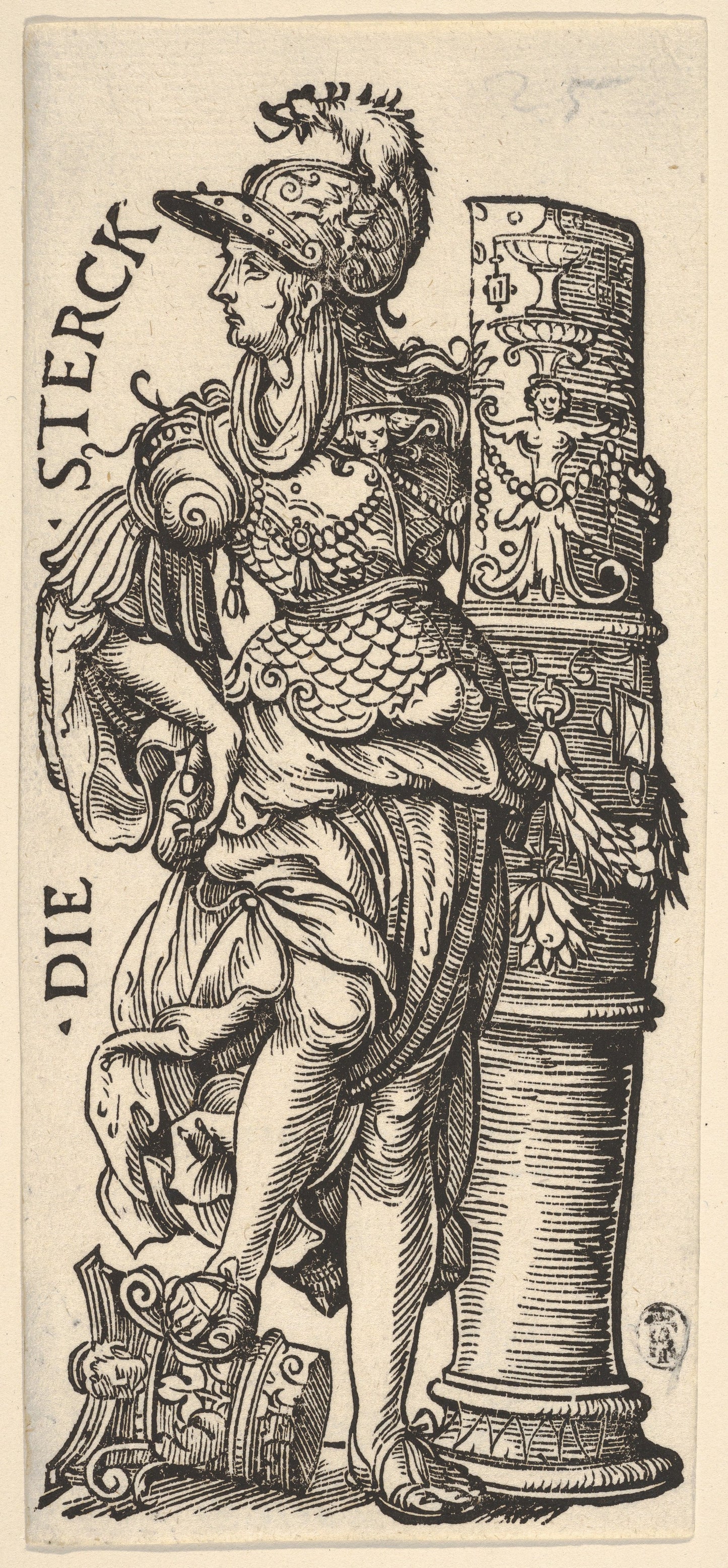 Hans Burgkmair The Elder - Fortitude