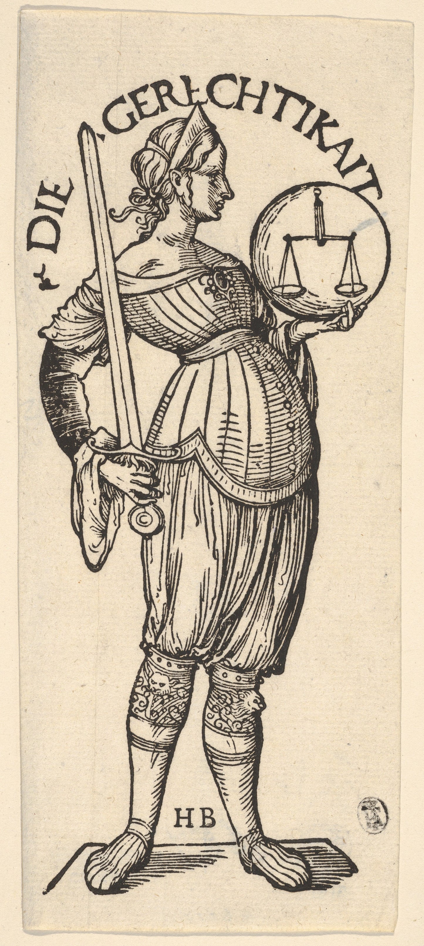 Hans Burgkmair The Elder - Justice