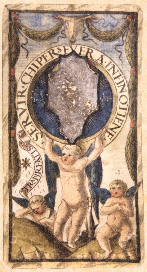 Sola Busca - Ace of Coins
