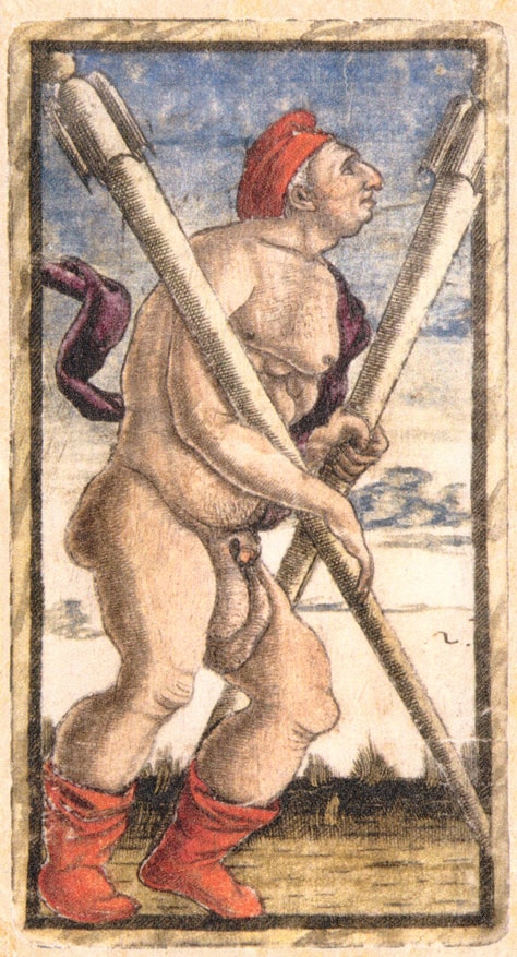 Sola Busca - Two of Batons