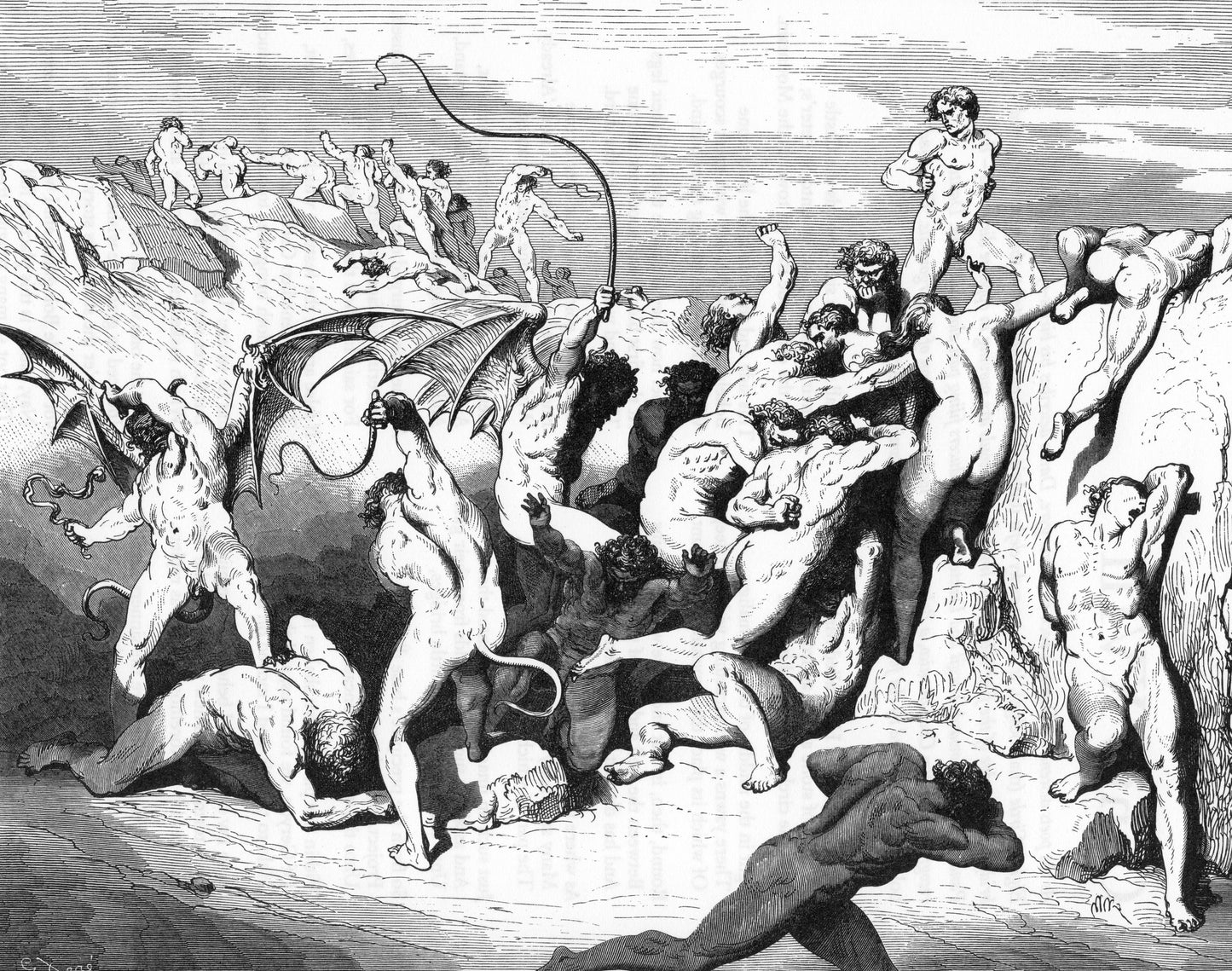 The Divine Comedy - Inf. XVIII, lines 37-38