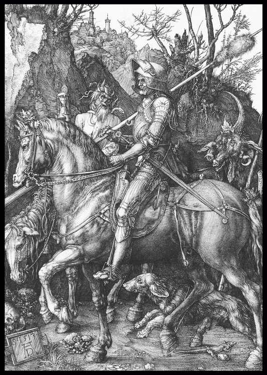 Albrecht Dürer - Knight, Death and the Devil