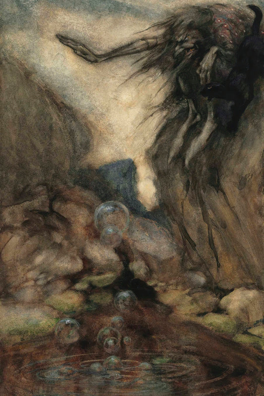 Arthur Rackham - The Witch's Pool