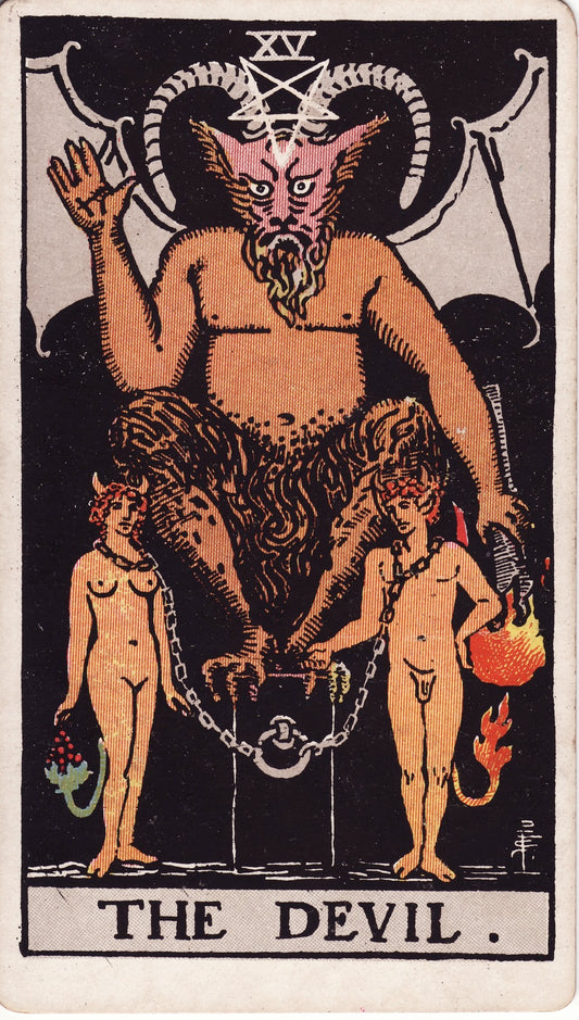 Rider-Waite - The Devil