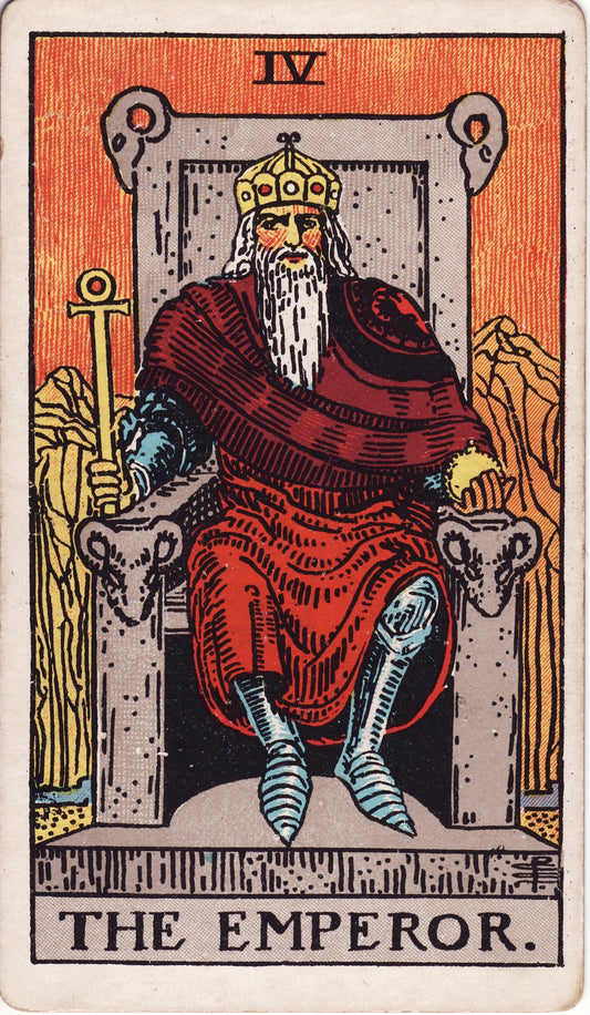 Rider-Waite - The Emperor