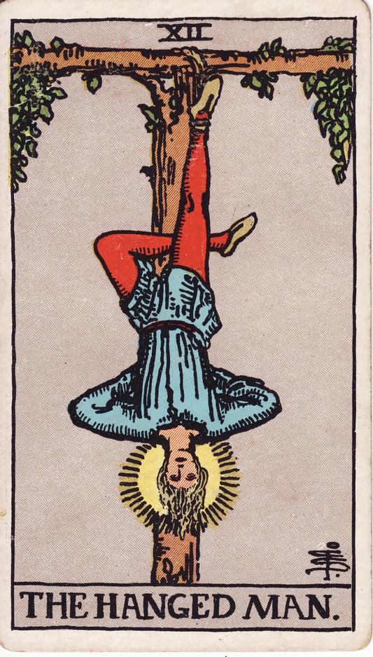 Rider-Waite - The Hanged Man