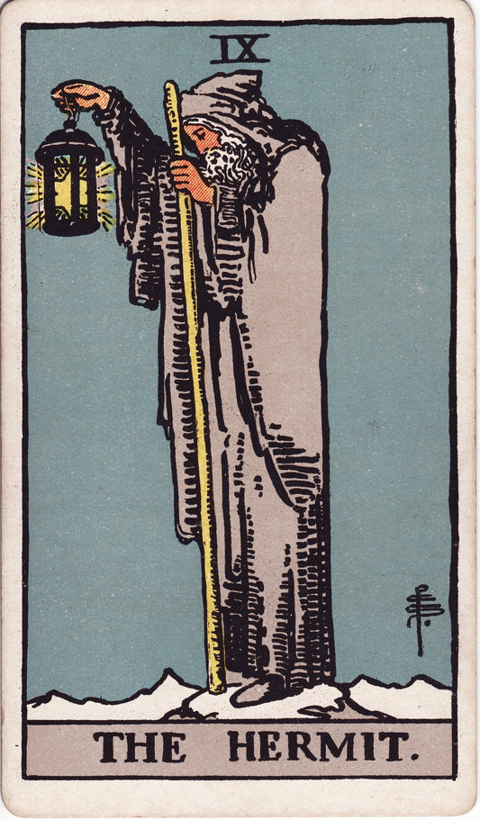 Rider-Waite - The Hermit