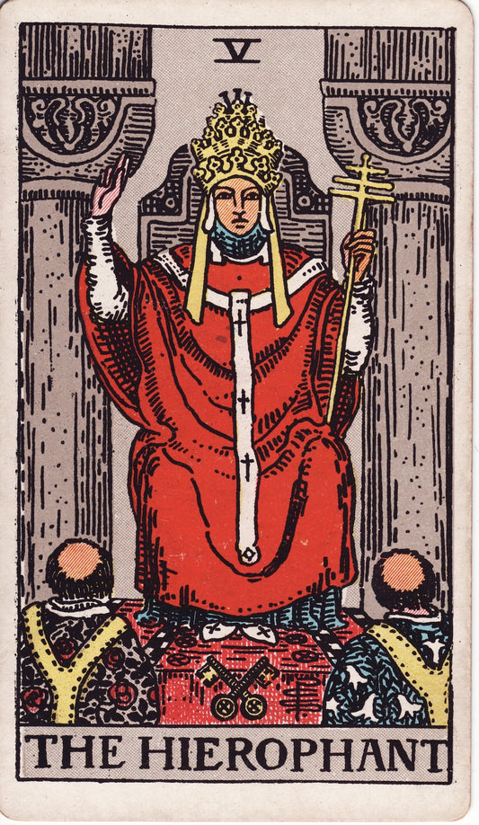 Rider-Waite - The Hierophant