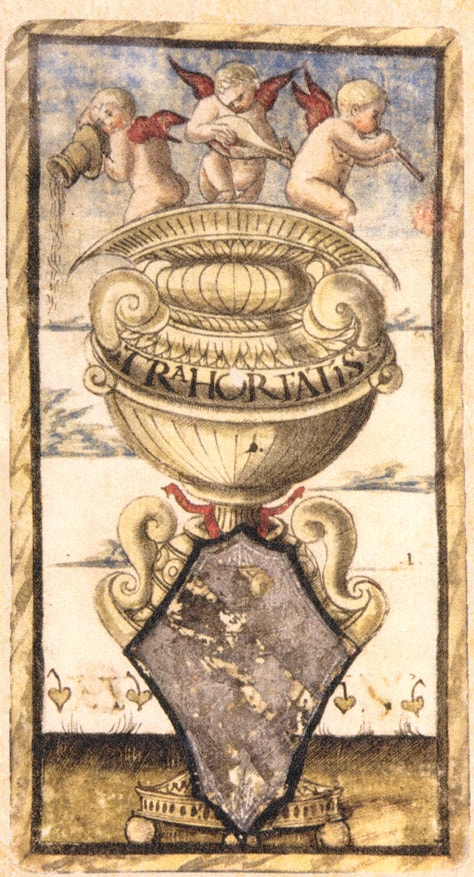 Sola Busca - Ace of Cups