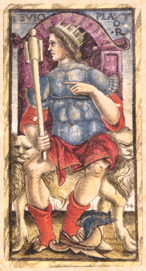 Sola Busca - King of Batons