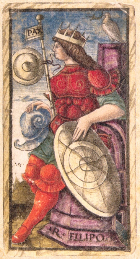 Sola Busca - King of Coins