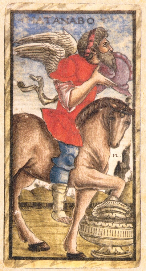 Sola Busca - Knight of Cups