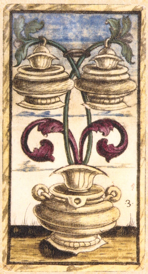 Sola Busca - Three of Cups