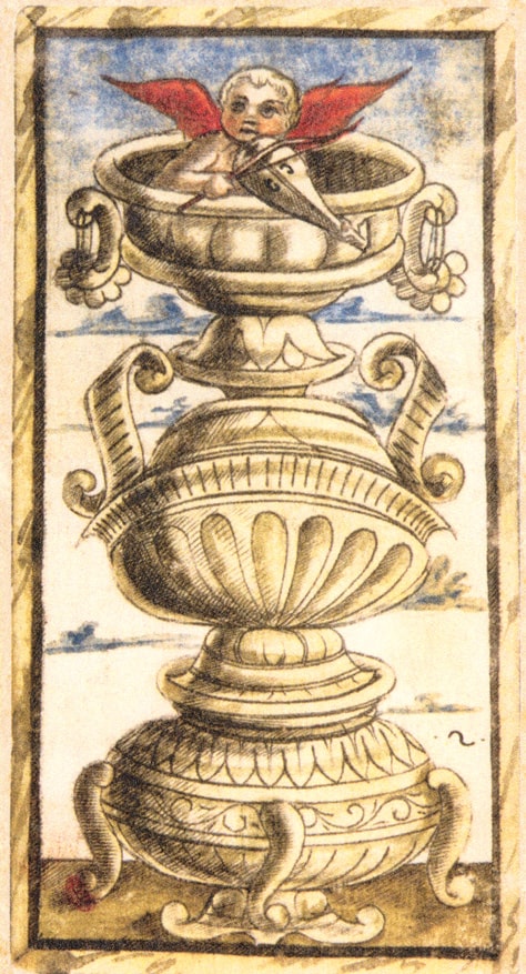 Sola Busca - Two of Cups