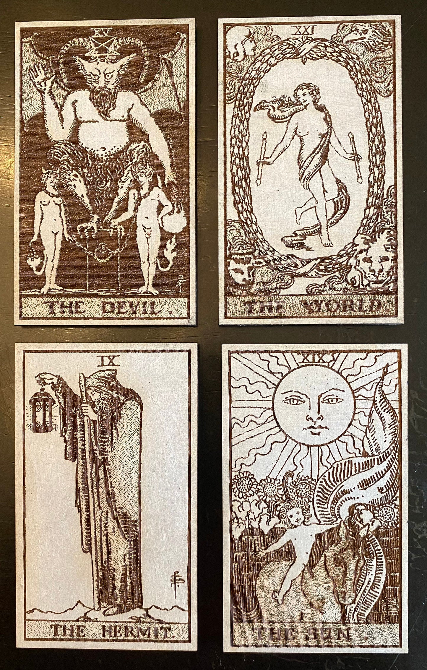 Tarot Card Magnets.