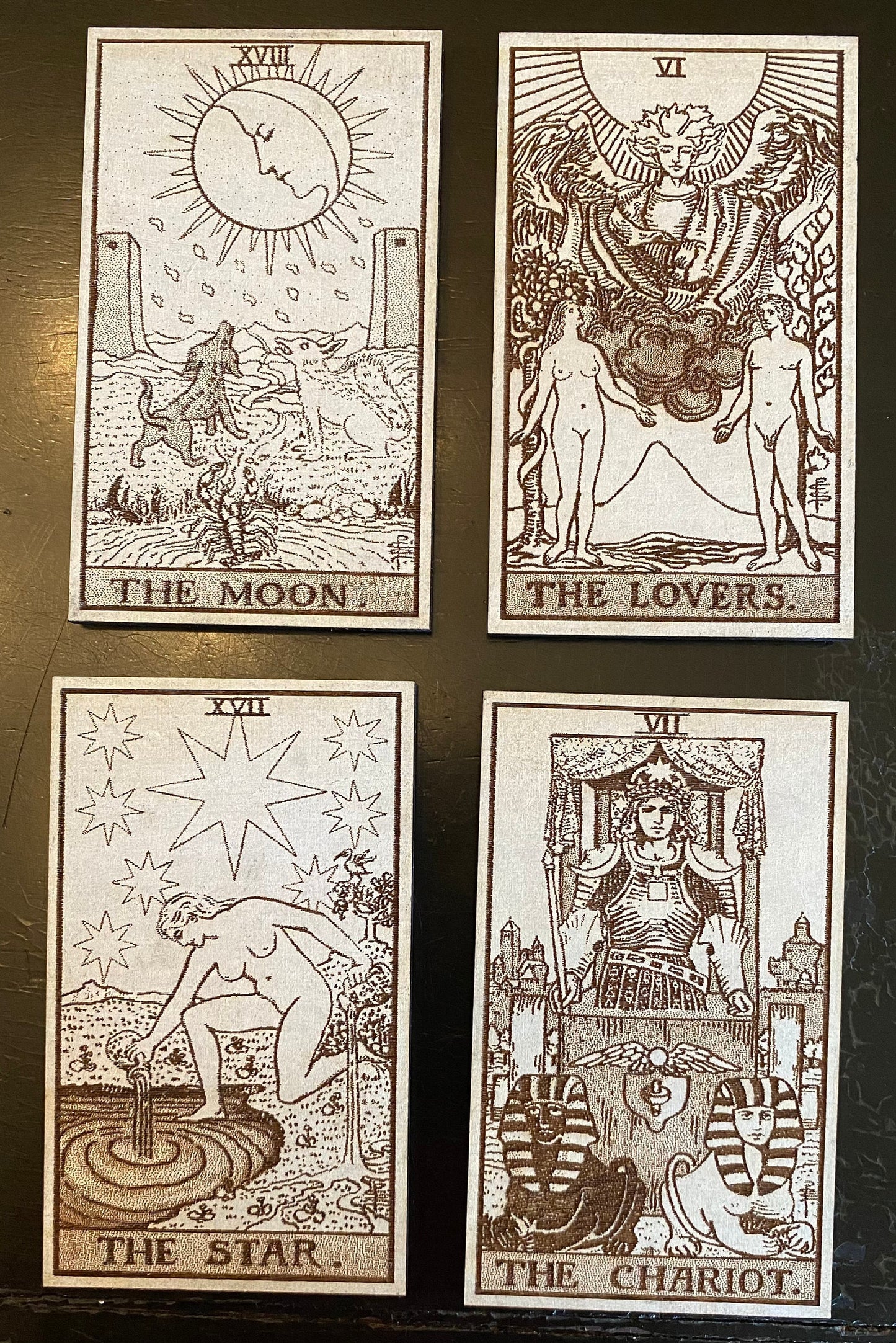 Tarot Card Magnets.